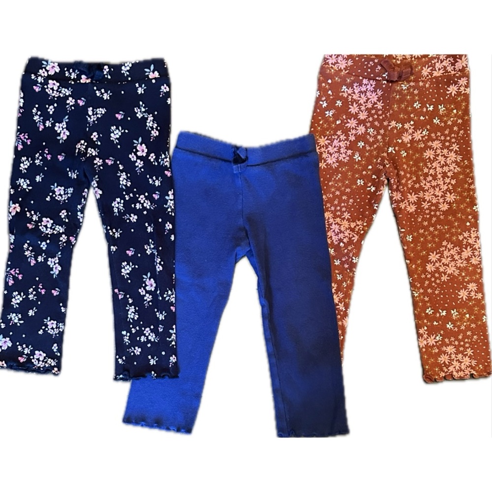 The Children’s Place 2T Toddler Girls Lot of 3 Pants EUC